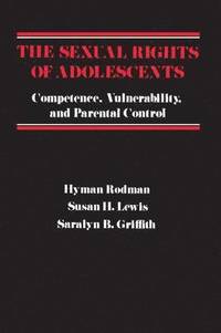 bokomslag The Sexual Rights of Adolescents