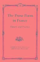 Mary Ann Caws, Hermine Riffaterre - Prose Poem in France, Inbunden