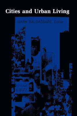 Mark Baldassare - Cities and Urban Living, Häftad