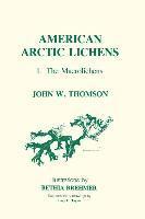 bokomslag American Arctic Lichens