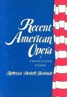 Recent American Opera 1