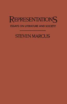 Steven Marcus - Representations, Inbunden