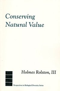 bokomslag Conserving Natural Value
