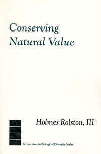 bokomslag Conserving Natural Value