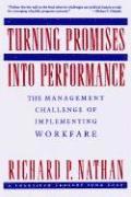 Richard Nathan - Turning Promises into Performance, Häftad