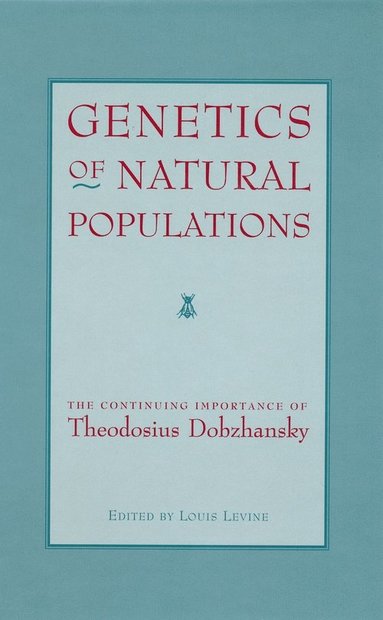 bokomslag Genetics of Natural Populations