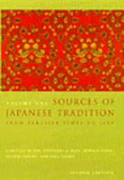 Sources of Japanese Tradition 1