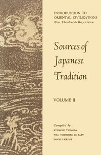 bokomslag Sources of Japanese Tradition