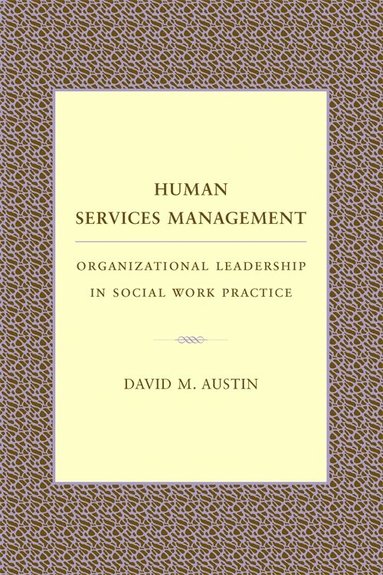 bokomslag Human Services Management