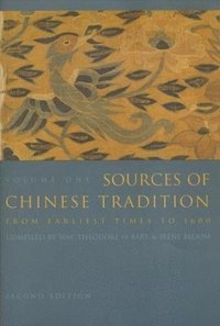 bokomslag Sources of Chinese Tradition
