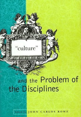 bokomslag &quot;Culture&quot; and the Problem of the Disciplines