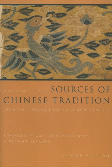 bokomslag Sources of Chinese Tradition