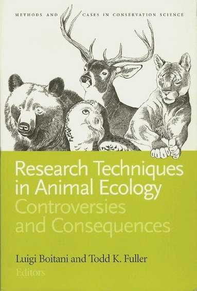 Luigi Boitani, Todd Fuller - Research Techniques in Animal Ecology, Häftad