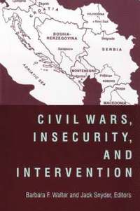 bokomslag Civil Wars, Insecurity, and Intervention