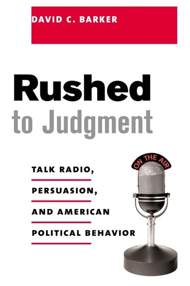 David Barker - Rushed to Judgment, Inbunden