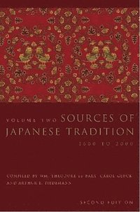 bokomslag Sources of Japanese Tradition