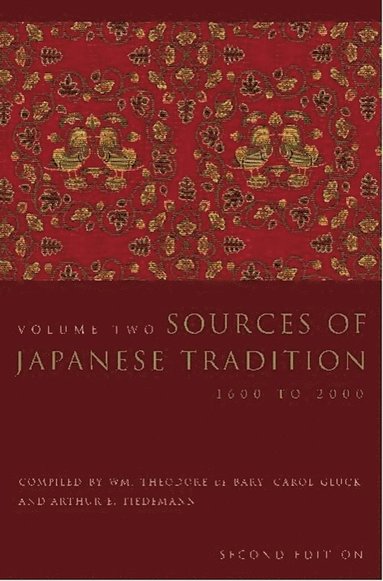 bokomslag Sources of Japanese Tradition