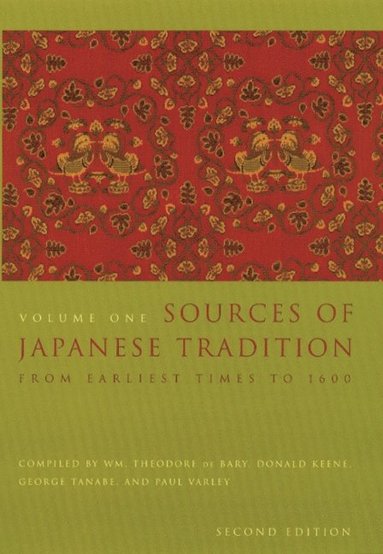 bokomslag Sources of Japanese Tradition