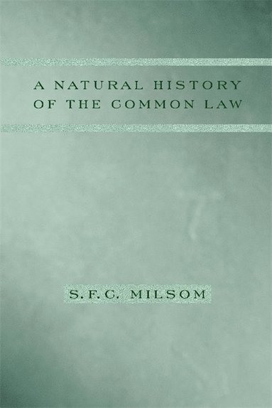 bokomslag Natural History of the Common Law