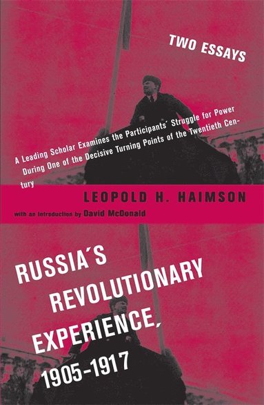 bokomslag Russia's Revolutionary Experience, 1905-1917