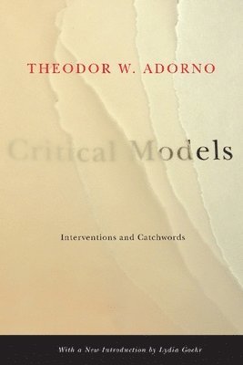 bokomslag Critical Models