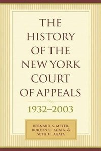 bokomslag The History of the New York Court of Appeals