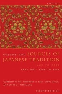 bokomslag Sources of Japanese Tradition, Abridged