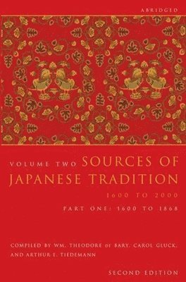 bokomslag Sources of Japanese Tradition, Abridged