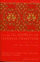 Sources of Japanese Tradition, Abridged 1