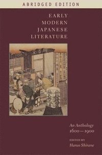 bokomslag Early Modern Japanese Literature
