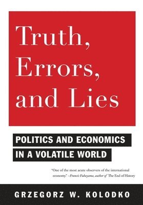 bokomslag Truth, Errors, and Lies