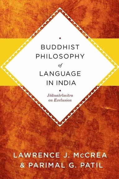 bokomslag Buddhist Philosophy of Language in India