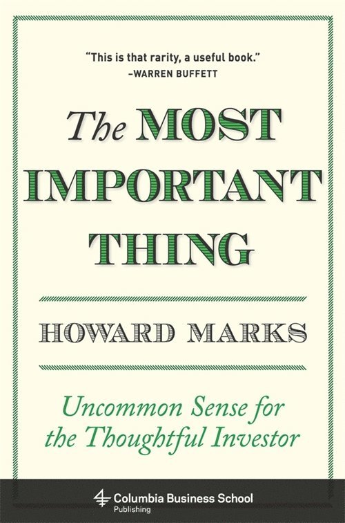 Most Important Thing 1