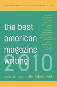 bokomslag The Best American Magazine Writing 2010