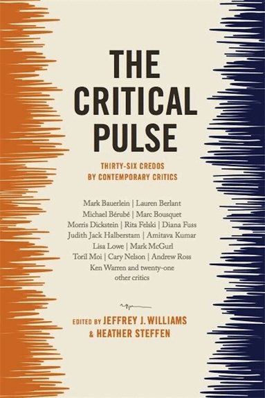 Jeffrey Williams, Heather Steffen - Critical Pulse, Inbunden