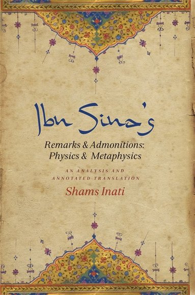 bokomslag Ibn Sina's Remarks and Admonitions: Physics and Metaphysics