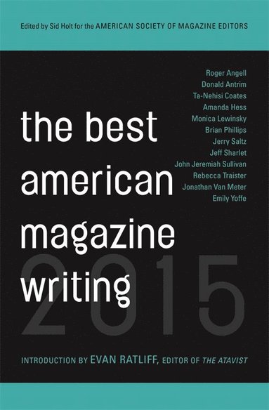 bokomslag Best American Magazine Writing 2015