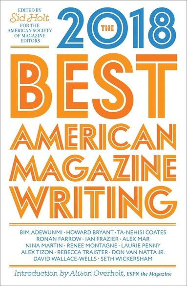 bokomslag Best American Magazine Writing 2018