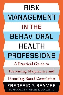 bokomslag Risk Management in the Behavioral Health Professions