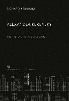 bokomslag Alexander Kerensky
