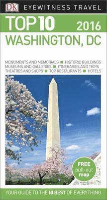 bokomslag DK Eyewitness Top 10 Travel Guide: Washington DC