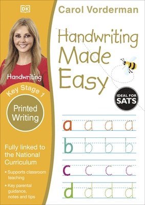 Carol Vorderman - Handwriting Made Easy: Printed Writing, Ages 5-7 (Key Stage 1), Häftad