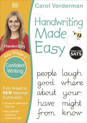 Carol Vorderman - Handwriting Made Easy: Confident Writing, Ages 7-11 (Key Stage 2), Häftad