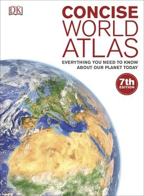 DK - Concise World Atlas, Inbunden