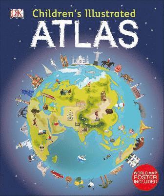 Andrew Brooks - Children's Illustrated Atlas, Inbunden