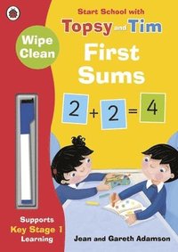 bokomslag Wipe-Clean First Sums: Start School with Topsy and Tim