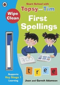 bokomslag Wipe-Clean First Spellings: Start School with Topsy and Tim