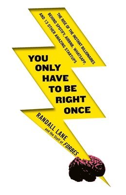 Randall Lane, Forbes - You Only Have To Be Right Once, Häftad