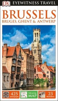 bokomslag DK Eyewitness Brussels, Bruges, Ghent and Antwerp