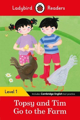 bokomslag Ladybird Readers Level 1 - Topsy and Tim - Go to the Farm (ELT Graded Reader)